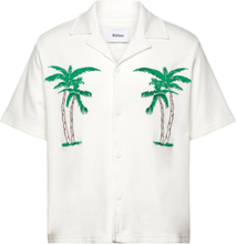 Nb Long Beach Shirt White Designers Shirts Short-sleeved White Nikben
