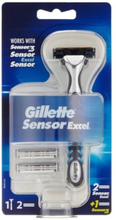 Gillette Sensor Excel Razor + 2 Refills