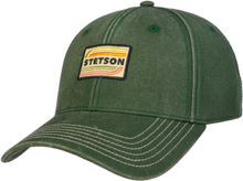 Stetson Stetson Baseball Cap Cotton Washed Green Kapser OneSize