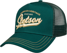 Stetson Stetson Trucker Cap American Heritage Classic Washed Green Kepsar 56-60 cm