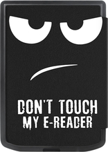 Pocketbook Verse Pro Kunstlæder Cover m. Vågeblus Funktion - "Don't Touch My E-Reader"