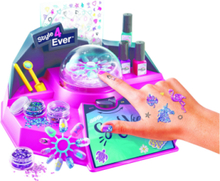 Style 4 Ever Glitter Nail Bar Toys Creativity Drawing & Crafts Craft Jewellery & Accessories Multi/patterned Style 4 Ever