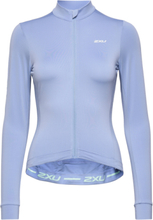 Aero Cycle Long Sleeve Jersey Tops Sweatshirts & Hoodies Sweatshirts Blue 2XU