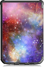 EIDERWOOD PocketBook Basic Lux 4 Kunstlæder Cover m. Vågeblus Funktion - Galakse