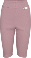 Studio Lounge Ribbed Shorts Sport Shorts Sport Shorts Pink Adidas Sportswear