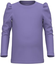 name it Langærmet skjorte Nmflilde Aster Purple