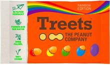 Treets Peanuts Rainbow - 185 gram
