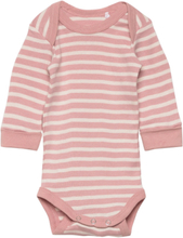 Baby Body Long Sleeve Cotton Bodies Long-sleeved Multi/mønstret Little B*Betinget Tilbud