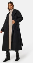 BUBBLEROOM Rue Oversized Wool Blend Coat Black 2XL