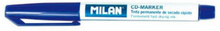 Permanent markörpenna Milan 10 antal Svart PVC