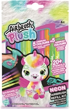 Airbrush Plush Refill Neon Kit x 10 merker
