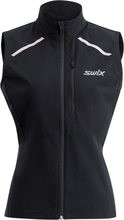 Swix Swix Women's Pace Wind Vest Black Ovadderade västar S