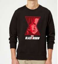 Black Widow Close Up Sweatshirt - Black - S - Black