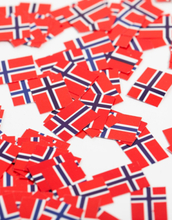 Bordkonfetti - Norske Flagg 150 stk