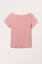 Fitted Smock Top - Pink