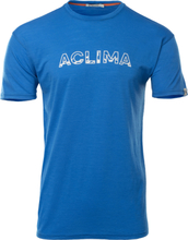 Aclima Aclima Men's LightWool 140 Classic Tee Logo Daphne Kortermede trøyer M