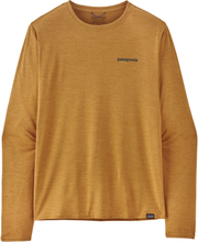 Patagonia Patagonia Men's Long Sleeve Cap Cool Daily Graphic Shirt Waters Boardshort Logo: Pufferfish Gold X-Dye Långärmade vardagströjor S