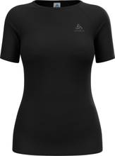 Odlo Odlo Women's The Performance Wool 140 Seamless Base Layer T-Shirt Black Kortärmade träningströjor M
