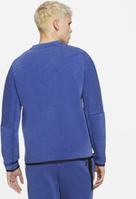 Nike Sportswear Tech Fleece Men's Washed Crew - Blue