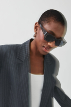 Gina Tricot - Slim classic sunglasses - Solbriller - Grey - ONESIZE - Female