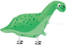 Airwalker Grønn Dinosaur Kjæledyr Ballong 94,6 cm
