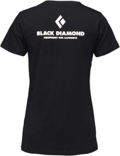 Black Diamond Black Diamond Women's Equipment For Alpinists Shortsleeve Tee Black T-shirts XS