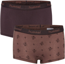 Hmlcarolina Hipsters 2-Pack Night & Underwear Underwear Panties Purple Hummel