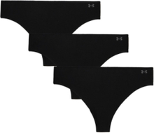 Ua Pure Stretch Ns Thong Sport Panties Thong Black Under Armour