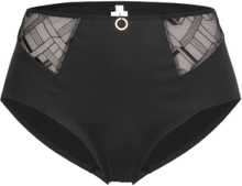 Graphic Support High Waisted Support Full Brief Designers Panties High Waisted Panties Black CHANTELLE