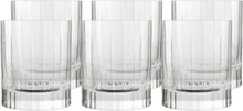 Vandglas Bach 6 Stk. Home Tableware Glass Drinking Glass Nude Luigi Bormioli