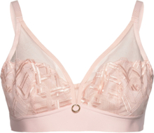 Graphic Support Wirefree Support Bra Designers Bras & Tops Full Cup Bras Pink CHANTELLE