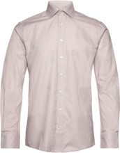 Bs Owens Slim Fit Shirt Tops Shirts Casual Cream Bruun & Stengade