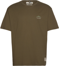 Hike Tee Tops T-Kortærmet Skjorte Green Fat Moose