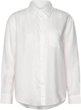 Rel Linen Shirt Tops Shirts Linen Shirts White GANT