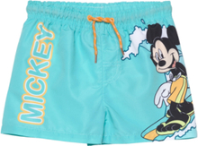 Swimming Shorts Badeshorts Blue Mickey Mouse