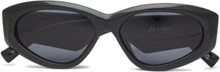 Under Wraps Accessories Sunglasses D-frame- Wayfarer Sunglasses Black Le Specs