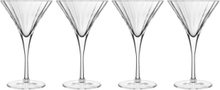 Martiniglas/Cocktailglas Bach 4 Stk. Home Tableware Glass Cocktail Glass Nude Luigi Bormioli