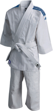 Adidas Judo Anzug Evolution II Weiß / Blau 150-160cm