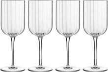 Rødvinsglas Bach 4 Stk. Home Tableware Glass Wine Glass Red Wine Glasses Nude Luigi Bormioli