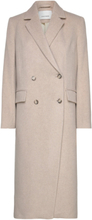 Double Breasted Coat Outerwear Coats Winter Coats Beige House Of Dagmar