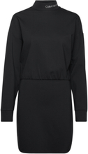 Milano Outfit Dress Kort Kjole Black Calvin Klein Jeans