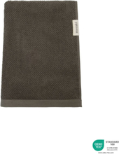 Towel, Solid, Army Home Textiles Bathroom Textiles Towels & Bath Towels Bath Towels Brown Meraki