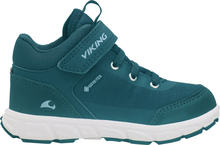 Viking Footwear Viking Footwear Kids' Spectrum R Mid GORE-TEX Petrol Ufôrede støvler 27