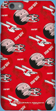 Red Retro Star Trek Phone Case for iPhone and Android - iPhone 5/5s - Snap Case - Gloss