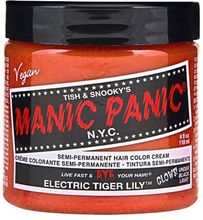 Manic Panic Semi-Permanent Hair Color Cream Electric Tiger Lily