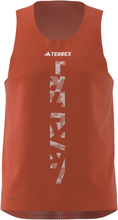 Adidas Adidas Men's Terrex Xperior Singlet Semi Impact Orange Kortärmade träningströjor S