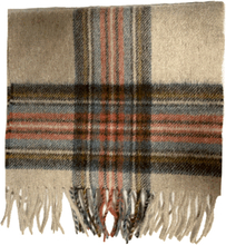 Scarf country check cream