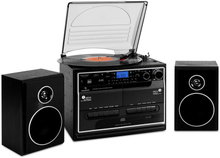388-BT stereoanläggning skivspelare kassett bluetooth