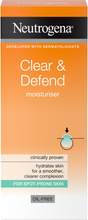 Neutrogena Clear & Defend 0.5 % Salicylic Acid Moisturiser 50 ml