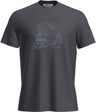 Icebreaker Icebreaker Men's Merino 150 Tech Lite III Short Sleeve Tee Van Camp Graphite T-shirts S